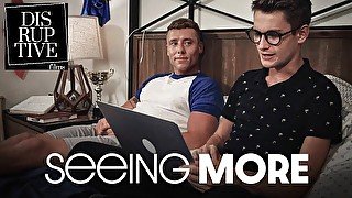 Closeted Jock Seduces Nerdy Twink During Study Session - Justin Matthews, Trevor Harris - TrueMale