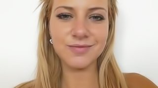 Splendid Blonde Babe Masturbates In A Solo Model Video