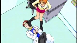 Kinky hentai lesbian scene