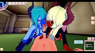 Two Succubus POV - Happy Halloween