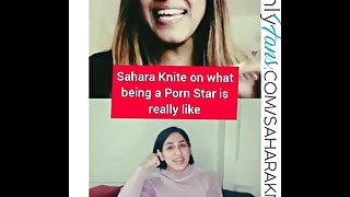 Sahara Knite chats about desi culture and porn ( edited version) on on youtube/c/HijabiBhabhi