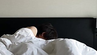 【個人撮影】色白素人彼女と我慢できずに早朝から生ハメセックス！日本人/ハメ撮り/POV - Raw Saddle Sex With Japanese Amateurs