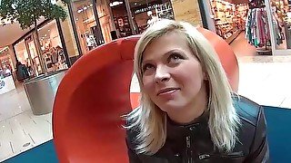 MALLCUTIES Nice blonde czech girl with big tits