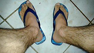 hot guy sandals /feet