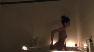 Skinny Teen Japanese Babe Small Tits Petite Denyisa's Bathtime Fantasy