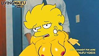 ADULT LISA SIMPSON PRESIDENT - 2D Cartoon Real hentai #2 DOGGYSTYLE Big ANIMATION Ass Booty Cosplay