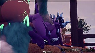 Gameplay - breeders of the nephelym - Kumiho Hybrid, Big Tit, Fat ASS