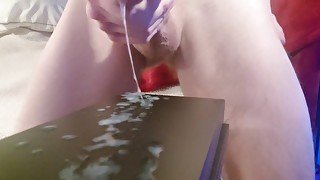 OMG MASSIVE CUMSHOT! Sexy guy strokes his THICK DICK and unleashes INSANE ORGASM!