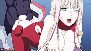 Darling in the Franxx zerotwo x darling