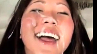 Asian Whore Double Cum Facial