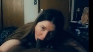 wonderful milf sucks bbc for her own pleasure 