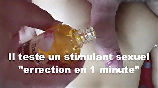 TEST : Il a essayé un puissant stimulant sexuel