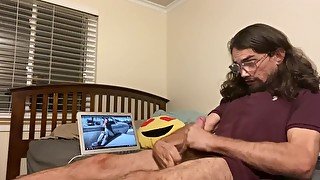 Guy with cerebral palsy gets an orgasm every time he jerks off to his girlfriend