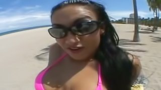 Stunning Latina with Amazing Booty Fucked by a Big Cock