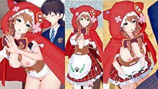 【エロゲーコイカツ！】VTuber 童田明治3DCG巨乳アニメ動画(バーチャルYoutuber)[Hentai Game Koikatsu! Warabeda Meiji(Anime 3DCG