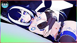 ShyLily Vtuber Hentai Sex ( Orca Cat Furry Anime Waifu Segs Genshin Streamer Tail hardcore