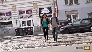 Czech slut picked up and fucked