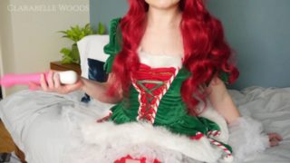 Naughty Christmas Elf Steals More Sex Toys And Fucks Her Creamy Pussy