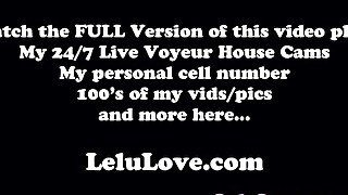 Getting rid of almost EVERYthing for a surprise big move packing live then vibrator masturbation orgasm to unwind - Lelu Love