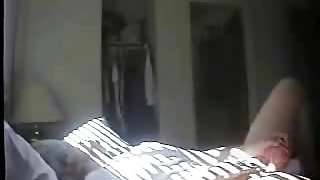 My mom. Masturbation in the morning. Hidden cam