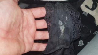 Dirty panties from laundry