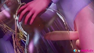 Chun Li Pussy Fuck in X-Ray (with realistic ASMR sound) 3d animation hentai anime street fighter