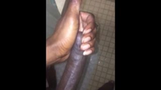 BBC SHOWER MASTURBATION 