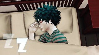 Hero's Breakfast - Izuku Midoriya x Katsuki Bakugo My Hero Academia - 3D Animation The Sims 4