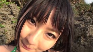 Ambrosial oriental Megumi Haruka gives a magic blowjob in the open