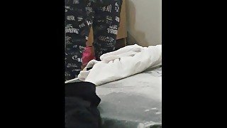 Step mom fucked hard through ripped leggings by Bulgarian husband