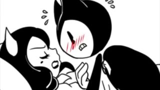 Bendy en "Enamorados" con Boris y Alice Angel - Comic animado