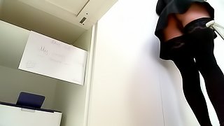 Masturbate at work :Day 25:Panties off .more comfy