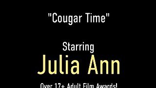 Hot Blonde Cougar Julia Ann Gets 2 Dicks At Once And Cums Really Hard!