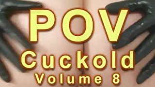 Flower Tucci is hot wife cuckolding man Making Him Eat Creampies and watch her fuck big cocks and squirting on his face sex