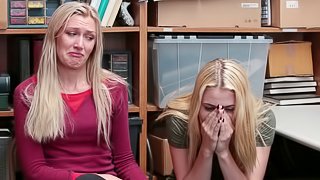 Long hair blonde Siera Nicole smashed hardcore in the office