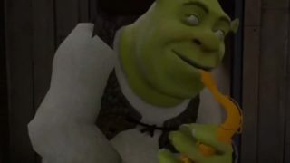 JOI Shrek Met en PLS un Saxophone !