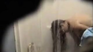 erotic shower my step mom on hidden camera