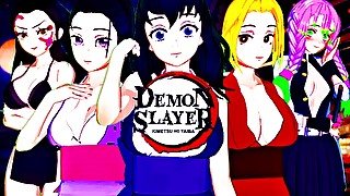 DEMON SLAYER HENTAI COMPILATION (Daki, Mitsuri Kanjori, Suma, Makio, Hinatsuru)