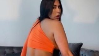 Big Ass Latina Sucking & Fucking Dildo Part 2