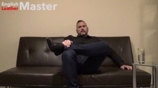 DILF Bull in black shirt and leather shoes tells you about making you a cuck PREVIEW