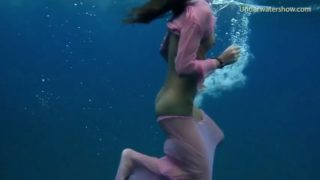 Swimming naked russian babes