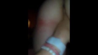 Squirting Bartender cheats on her boyfriend with customer. 