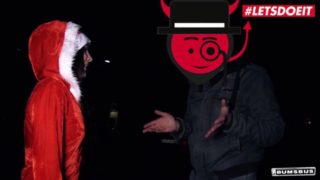 LETSDOEIT - #Lullu Gun - Christmas Bus Sex Babe It'sLooking For A Guy To Fuck Her Properly