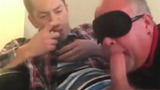 Young boy sucked by old