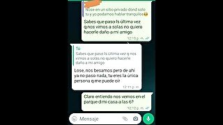 la novia de mi amigo me escribe para contarme sus problemas y le saca la vuelta- sexo discreto