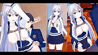 【エロゲーコイカツ！】VTuber アズマリム3DCG巨乳アニメ動画(バーチャルYoutuber)[Hentai Game Koikatsu! Azuma Lim(Anime 3DCG Video)]