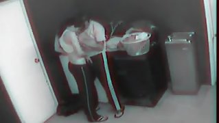 Married Couple Banging On Their Home Security Video