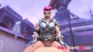 These Video Game Bitches from Overwatch Loves a Big Cock