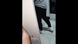 Naughty Latina step mom teasing and fucking step son in Yoga Pants Extreme Dirty Talking