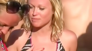 Naughty hot ass chicks plays pussy in a hot and horny outdoor erotic scene